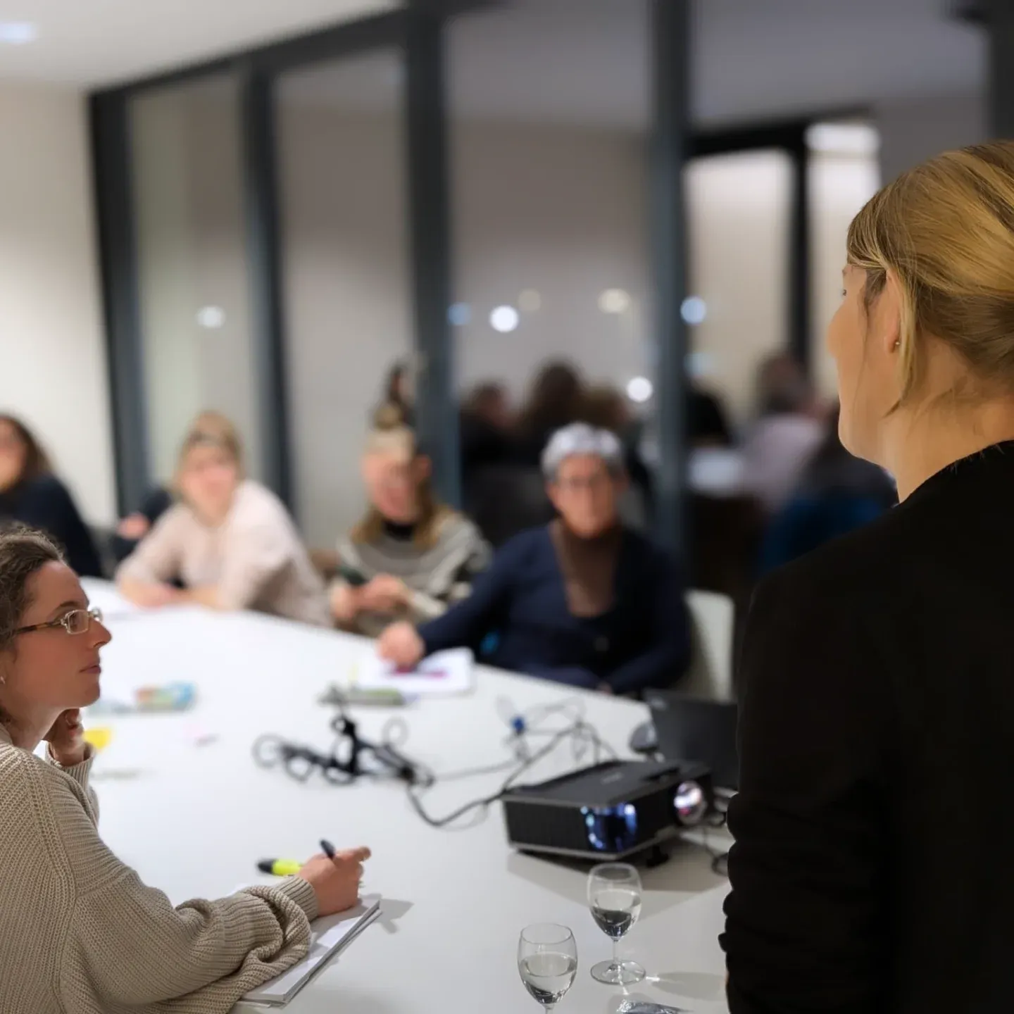 Atelier pratique avec les confrères et AMV